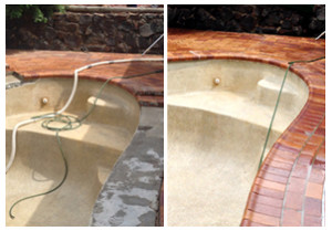 Lifted Brick Coping