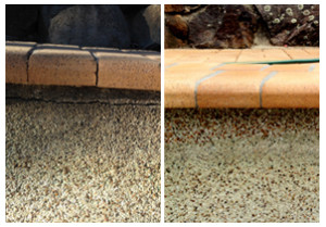 Cracked Coping and Pebblecrete